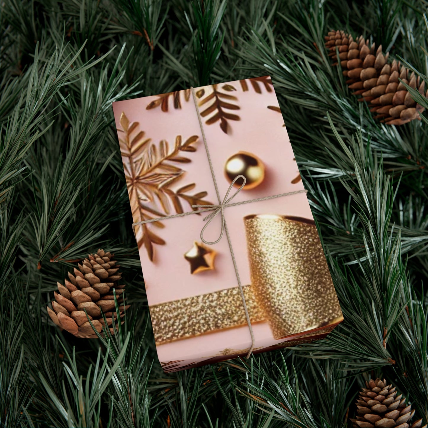 Pink & Gold Glam - Gift Wrap Papers