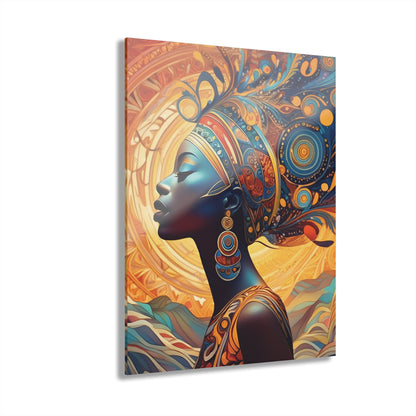 "African Beauty" - Acrylic Prints (French Cleat Hanging)