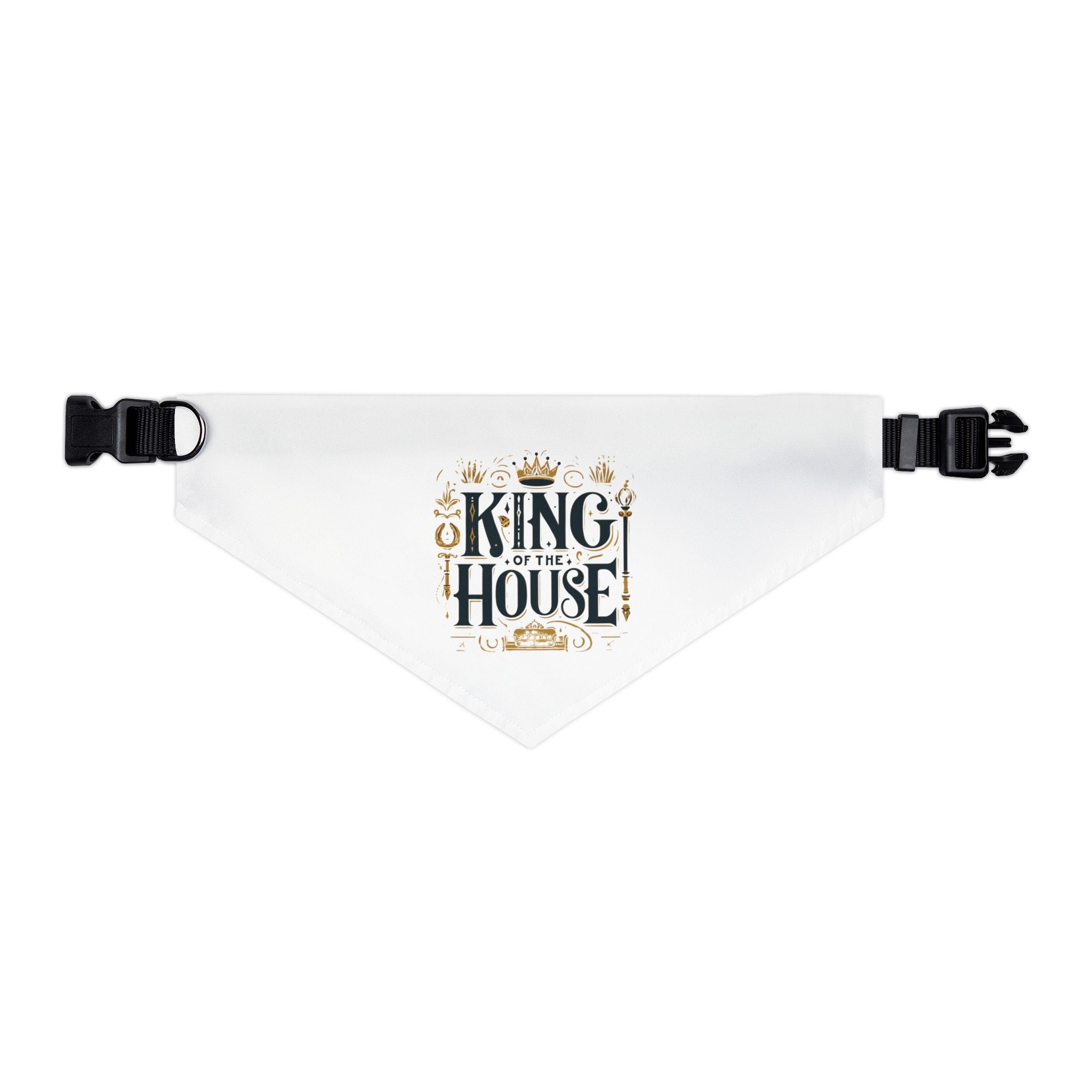 King of the House - Pet Bandana Collar