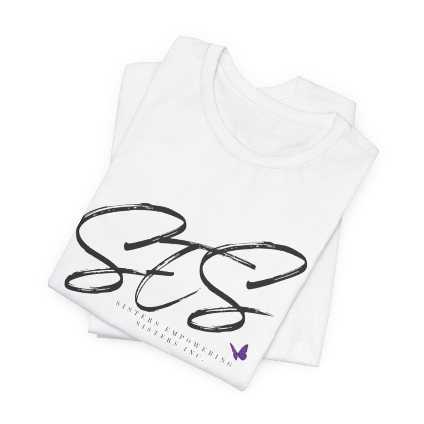 Sisters Empowering Sisters "SES Logo" - Unisex Jersey Short Sleeve Tee