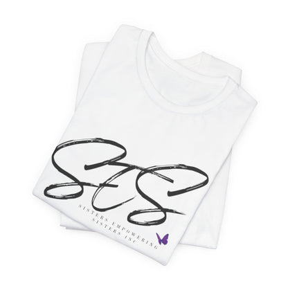 Sisters Empowering Sisters "SES Logo" - Unisex Jersey Short Sleeve Tee
