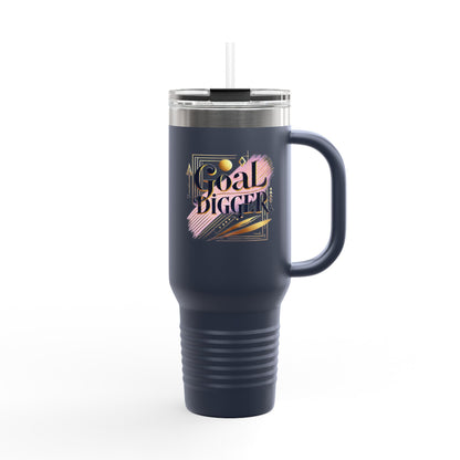 "Goal Digger" - Insulated Travel Mug, 40oz