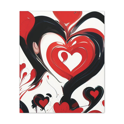 Hearts & Love - Canvas Gallery Wraps