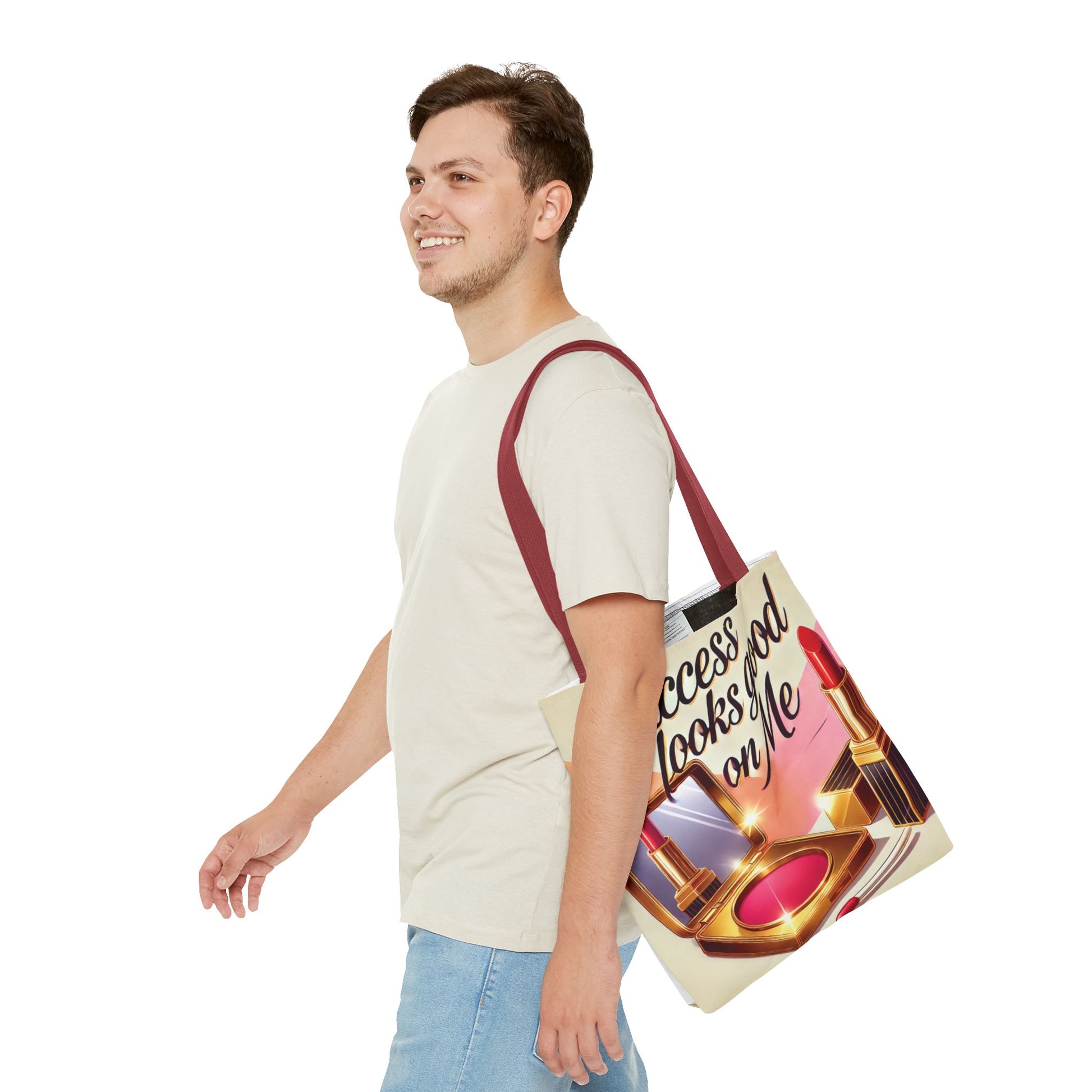 "Success Looks Good On Me" - Tote Bag (AOP) - Creatively Designed Shop
