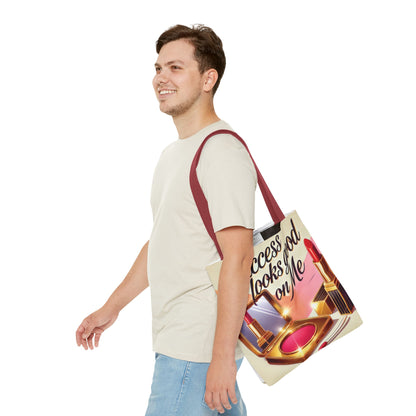 "Success Looks Good On Me" - Tote Bag (AOP) - Creatively Designed Shop