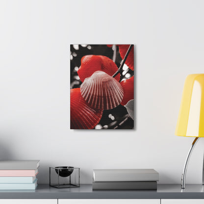 Red Shells - Canvas Gallery Wraps