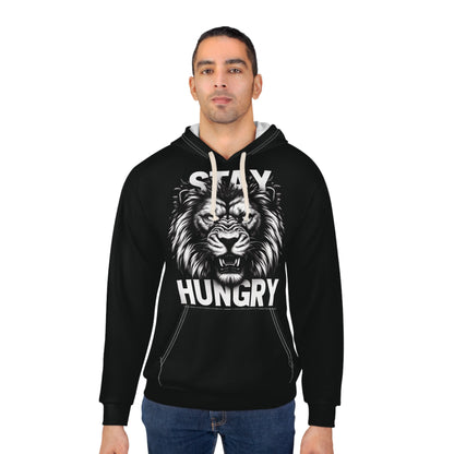 Stay Hungry - Unisex Pullover Hoodie (AOP) - Creatively Designed Shop