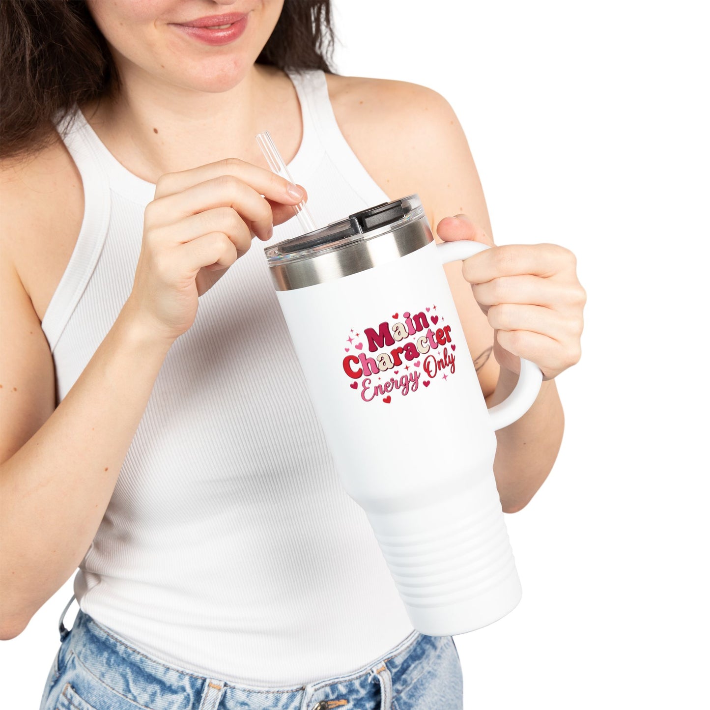 Main Character Energy Only – 40oz Insulated Tumbler