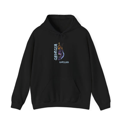 Georgia Gorillas - Unisex Heavy Blend™ Hooded Sweatshirt - Creatively Designed Shop