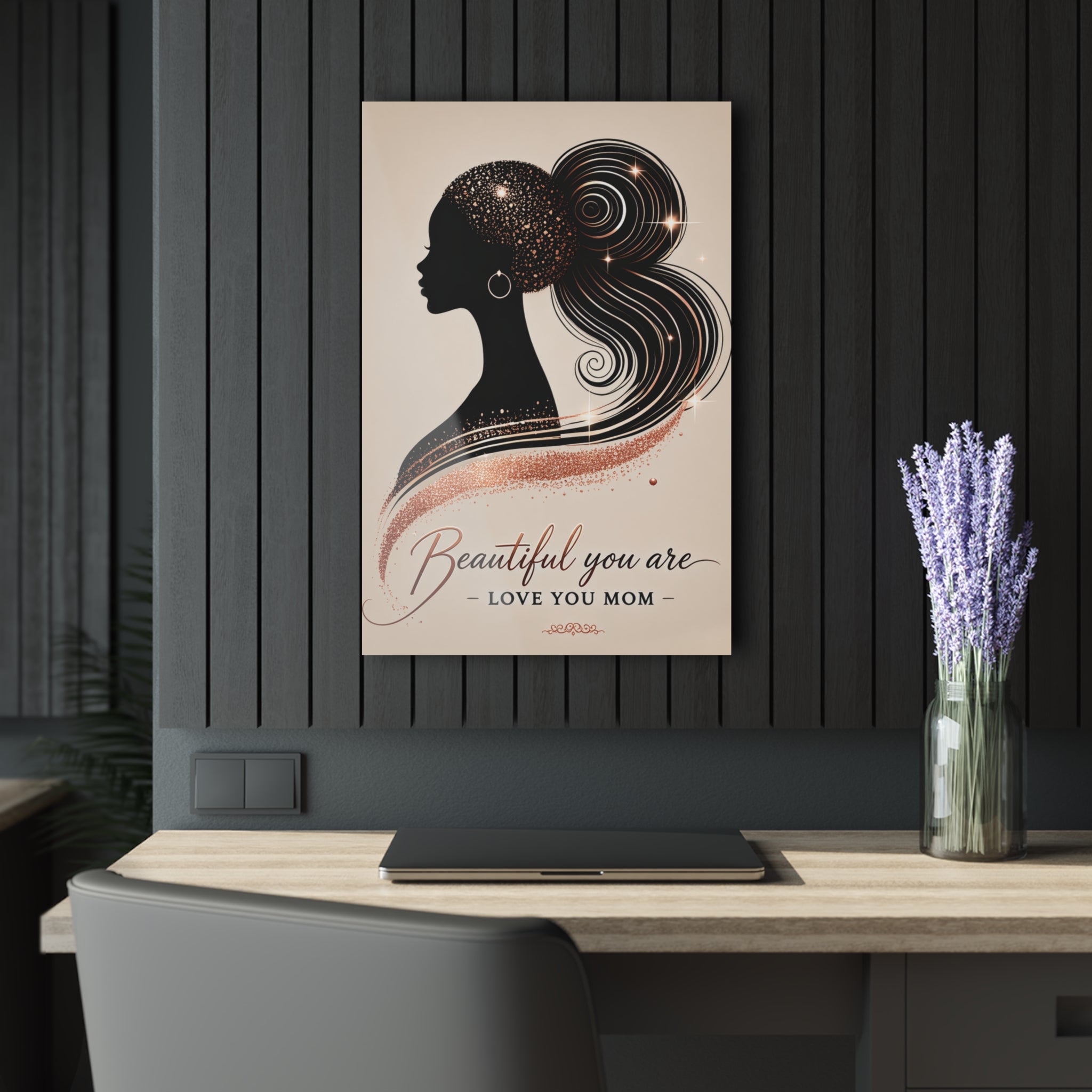 Beautiful You Are – Love You Mom - Acrylic Prints (French Cleat Hanging)
