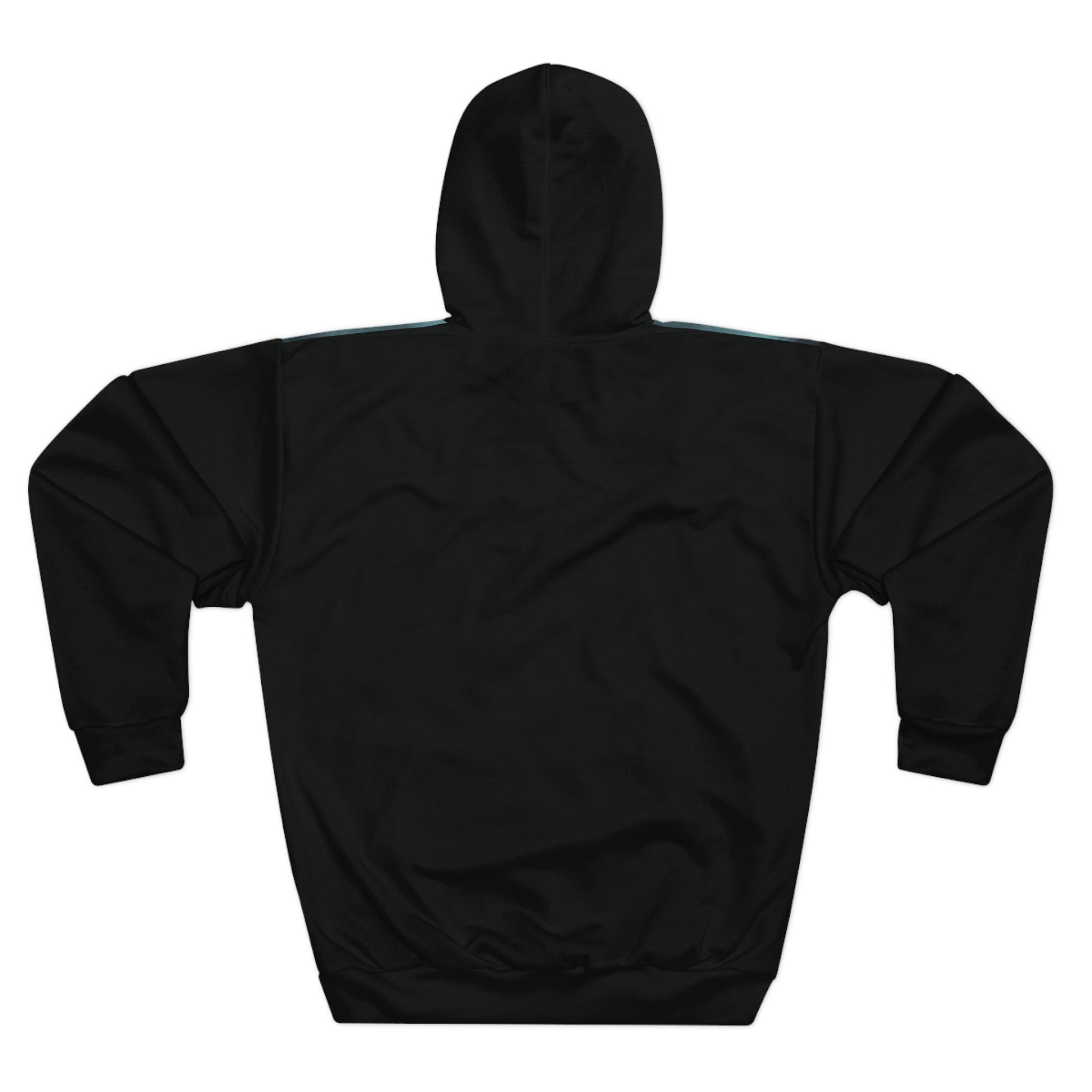 Gorilla in the Mist - Black Sleeves - Unisex Pullover Hoodie (AOP) - Creatively Designed Shop