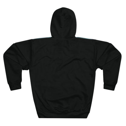 Gorilla in the Mist - Black Sleeves - Unisex Pullover Hoodie (AOP) - Creatively Designed Shop