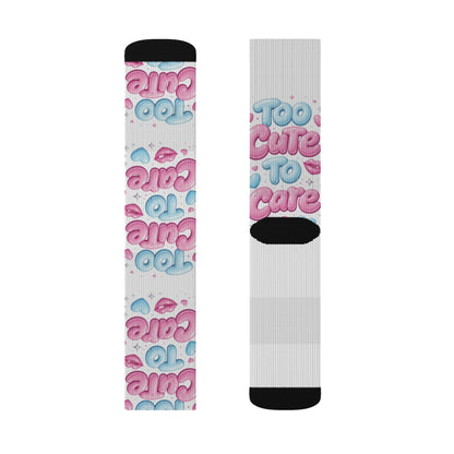 Too Cute to Care Socks