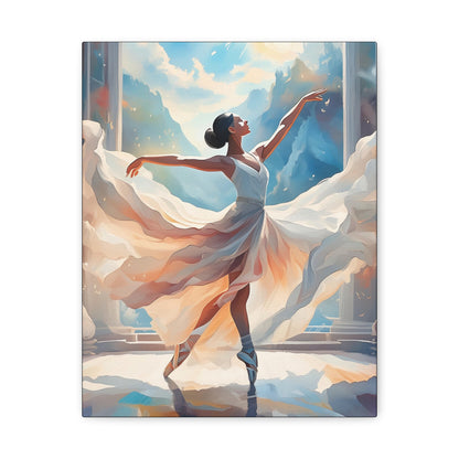 Beautiful Ballerina - Canvas Gallery Wraps