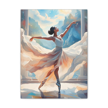 Beautiful Ballerina - Canvas Gallery Wraps