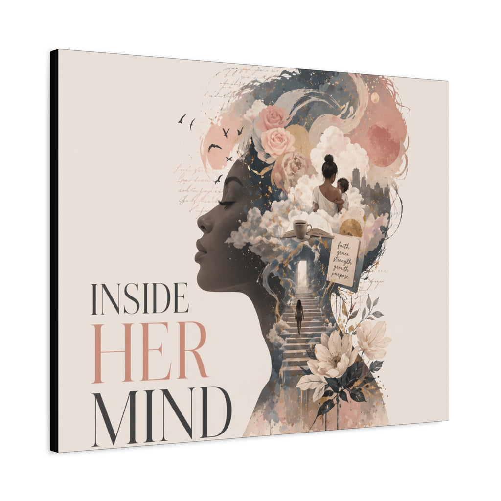 Inside Her Mind - Matte Canvas Wall Art