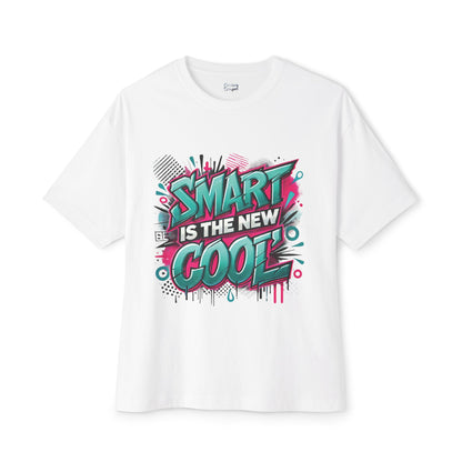 Smart is the New Cool - Unisex Oversized Boxy Tee