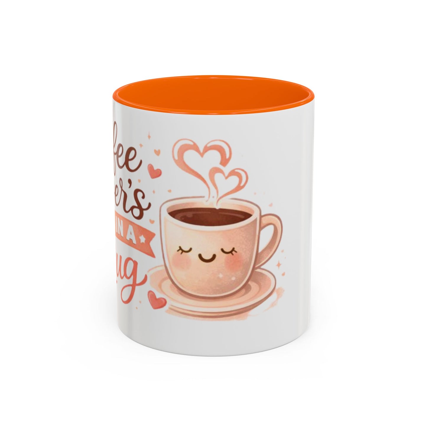 Coffee Lover’s Hug in a Mug – Accent Coffee Mug