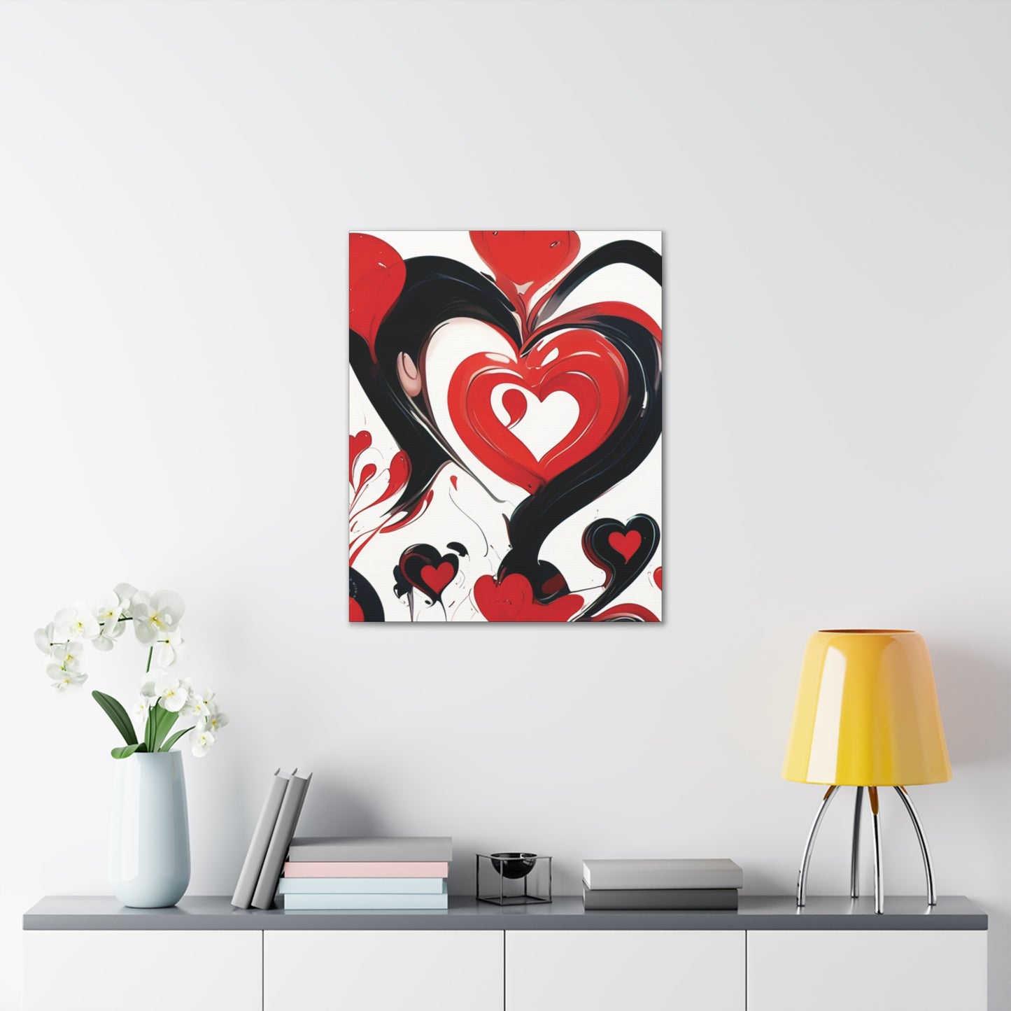 Hearts & Love - Canvas Gallery Wraps