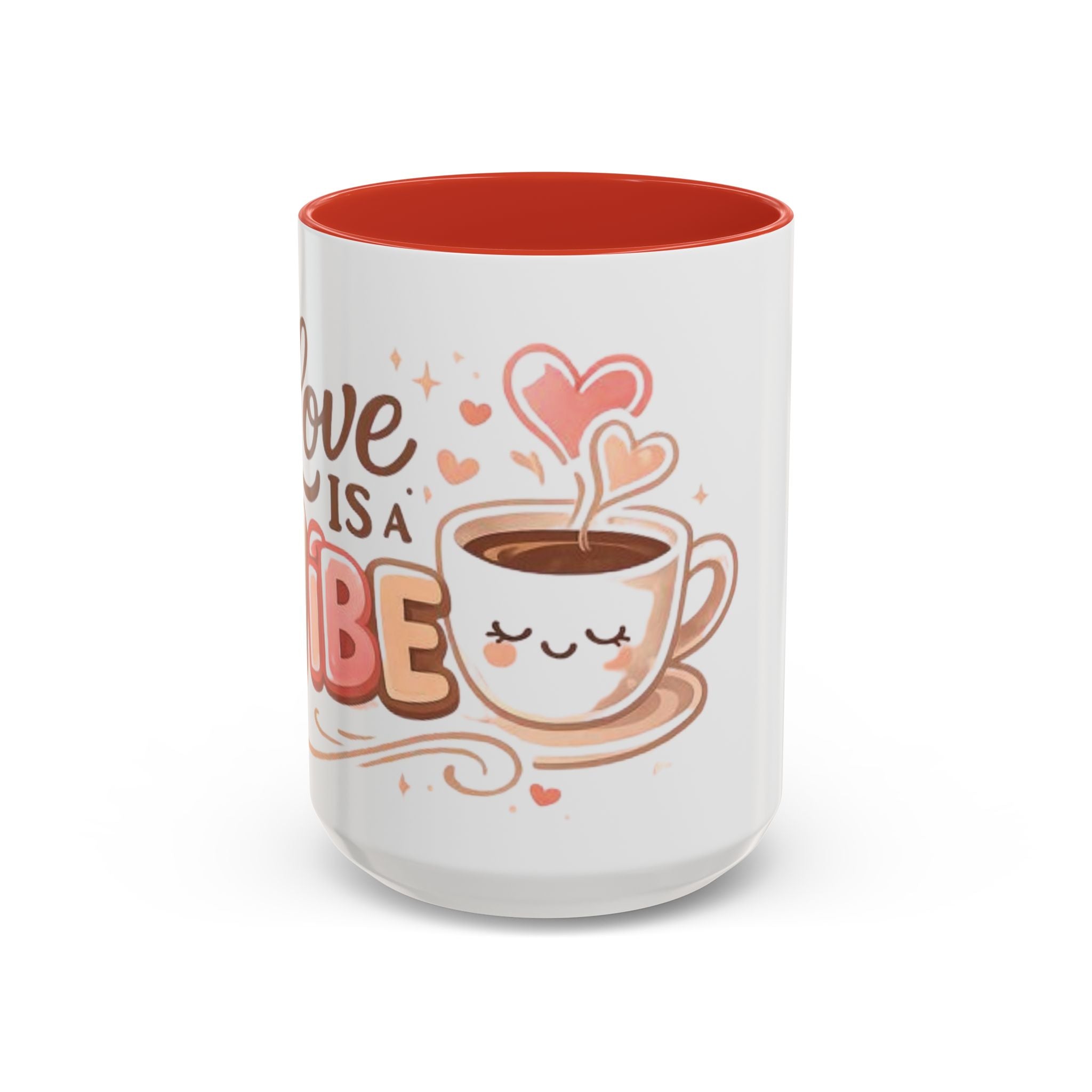 Love Is a Vibe – Accent Coffee Mug