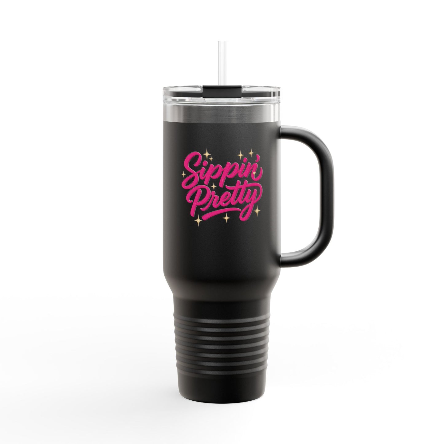 Sippin' Pretty - Insulated Travel Mug, 40oz