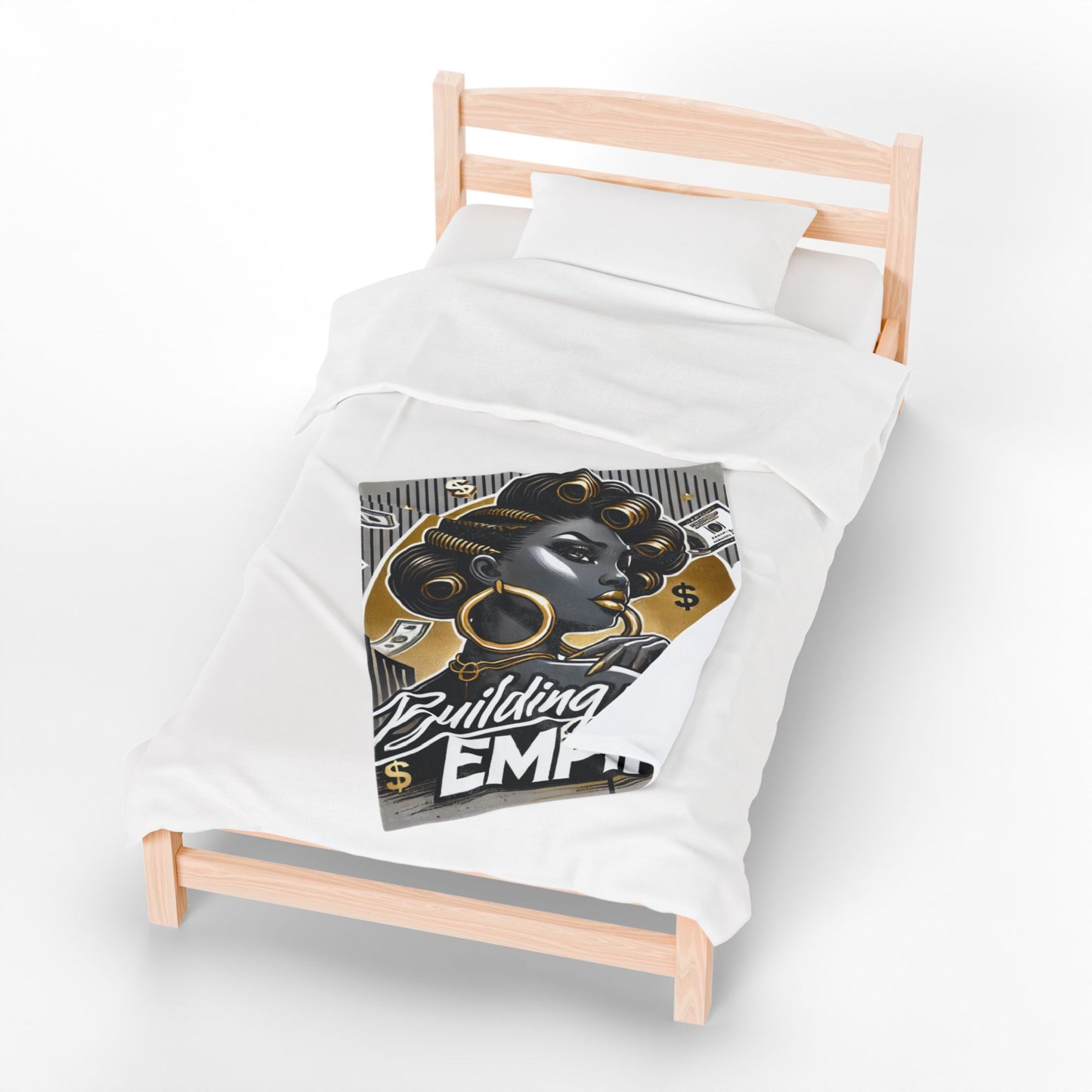 Building My Empire – Plush Velveteen Blanket