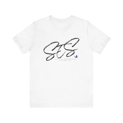 Sisters Empowering Sisters "SES Logo" - Unisex Jersey Short Sleeve Tee