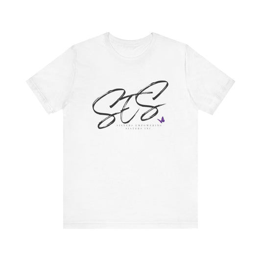 Sisters Empowering Sisters "SES Logo" - Unisex Jersey Short Sleeve Tee