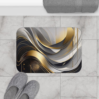 Abstract Swirl - Bath Mat