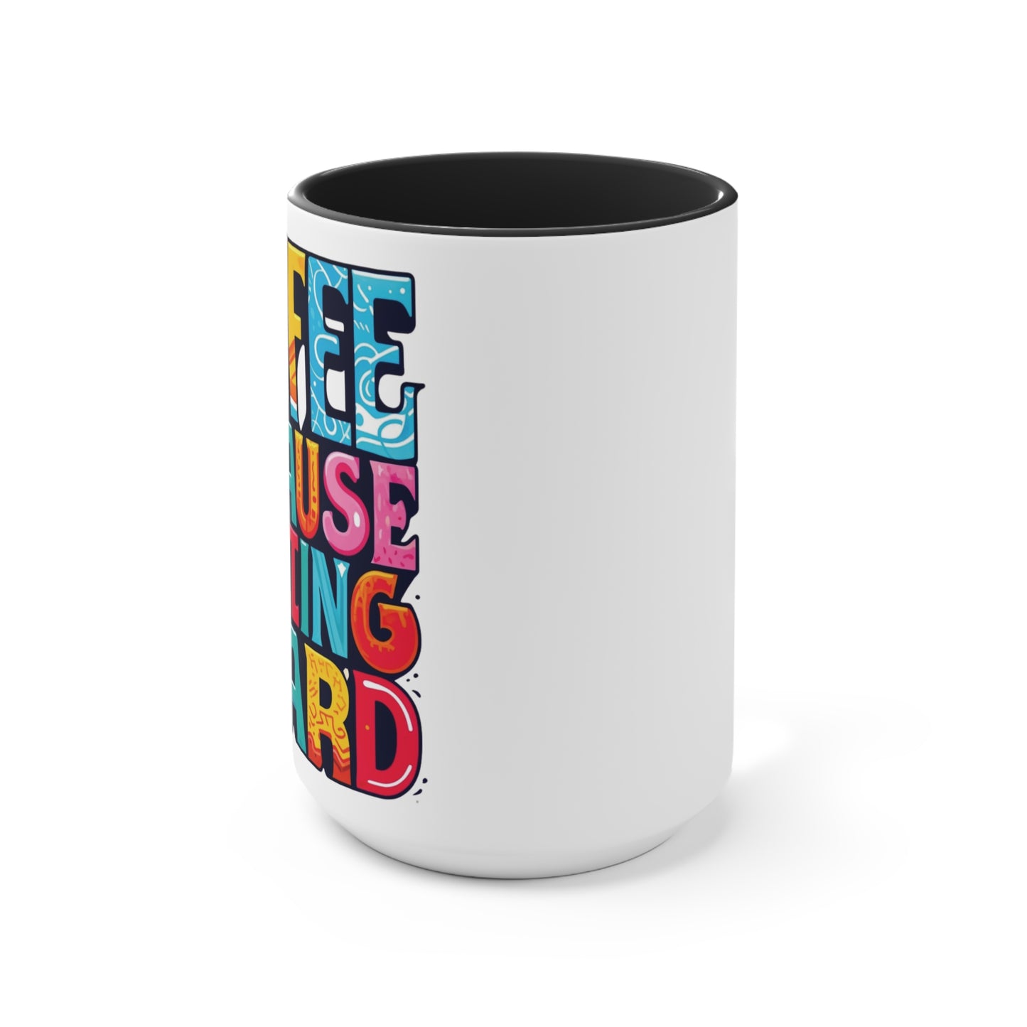 Coffee Because Adulting Is Hard - Accent Mugs