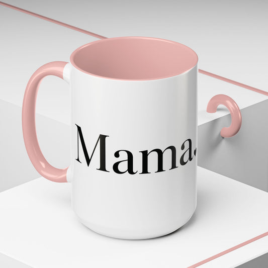 Mama – Accented Ceramic Mug