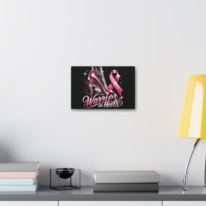 Pink Warrior Heels - Canvas Art