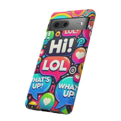 "Text Bubbles" - Tough Cases