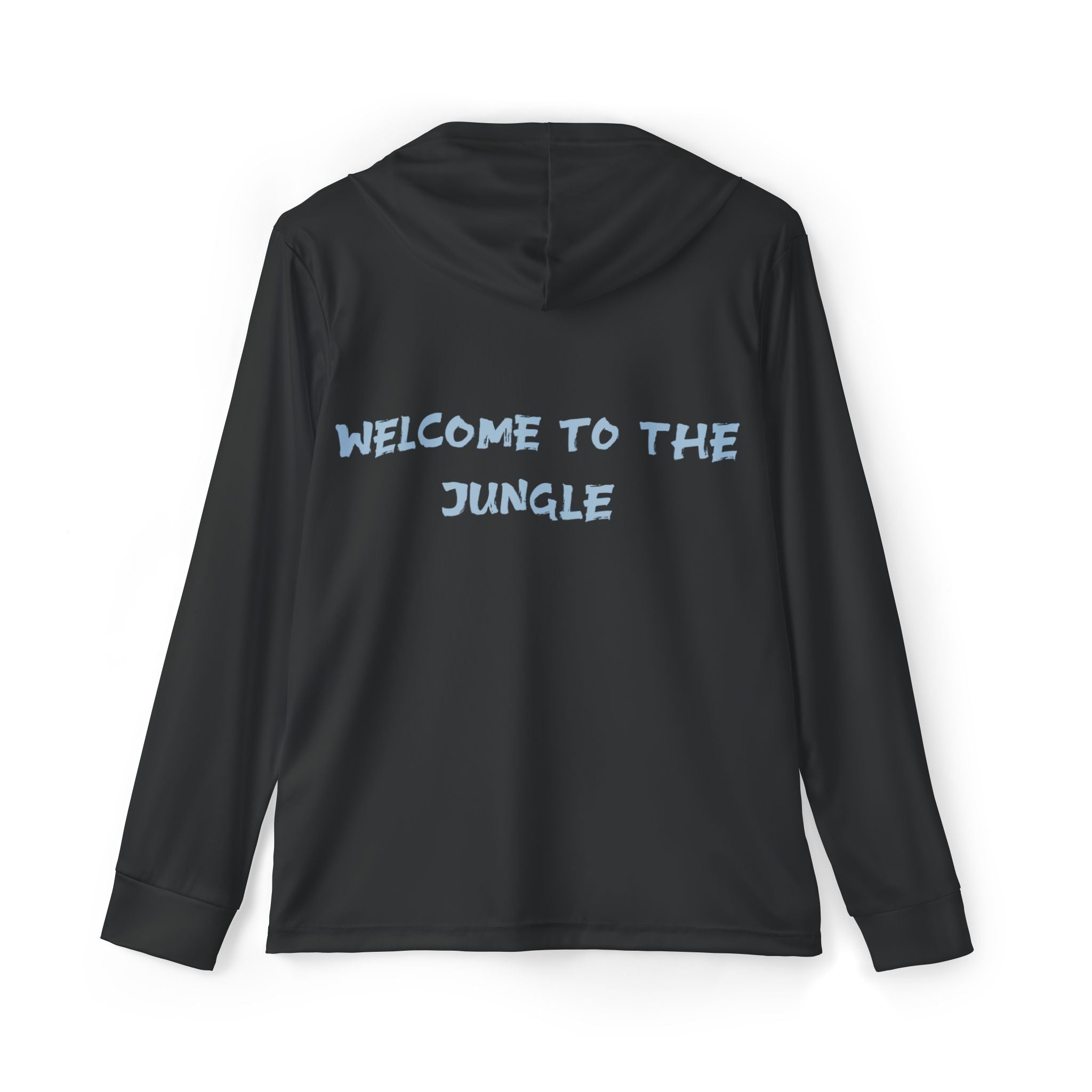 Georgia Gorillas (Black) - Men's Sports Warmup Hoodie (AOP) - Creatively Designed Shop