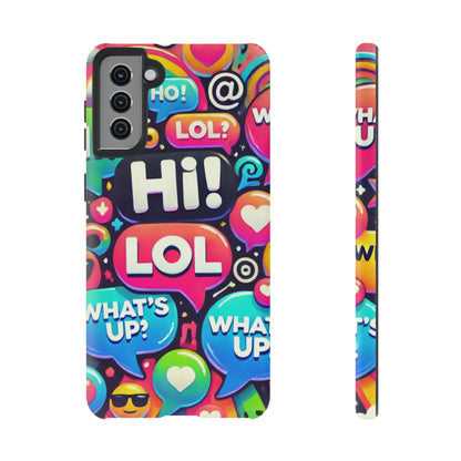 "Text Bubbles" - Tough Cases