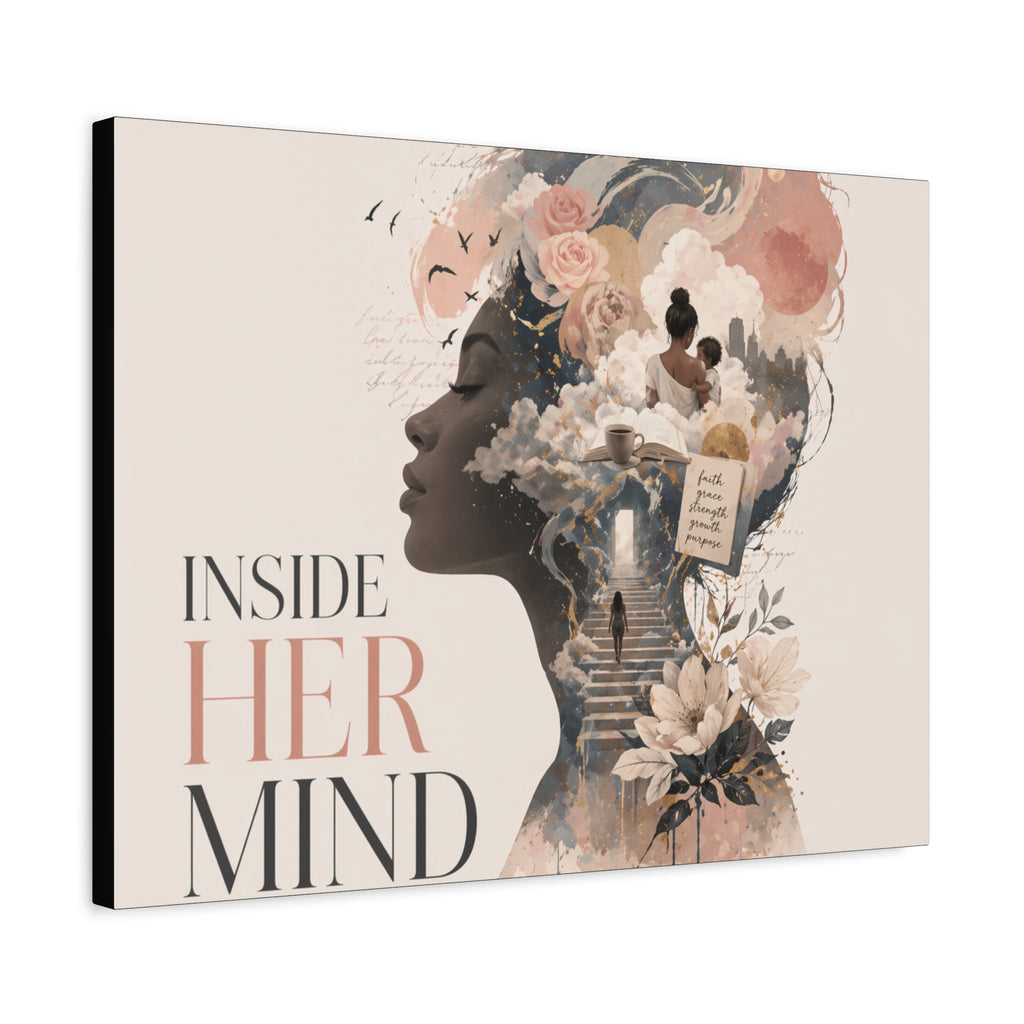 Inside Her Mind - Matte Canvas Wall Art