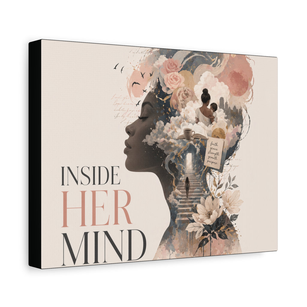 Inside Her Mind - Matte Canvas Wall Art