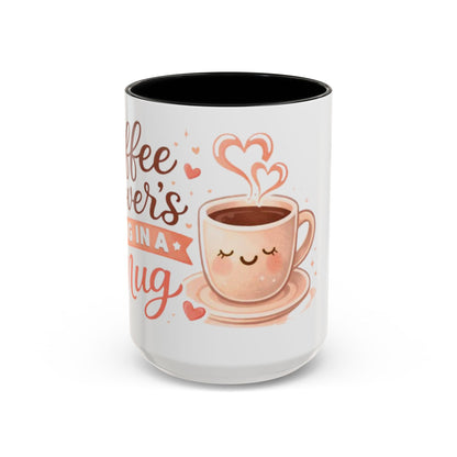 Coffee Lover’s Hug in a Mug – Accent Coffee Mug
