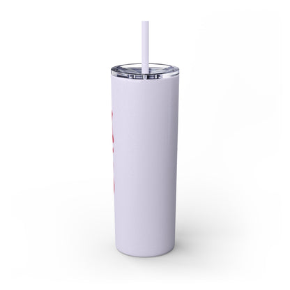 Drink Like A Boss - Skinny Tumbler with Straw, 20oz - Creatively Designed Shop