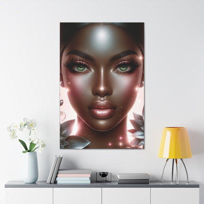 "Gorgeous" Silver - Canvas Gallery Wraps