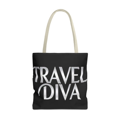 Travel Diva - Tote Bag (AOP) - Creatively Designed Shop