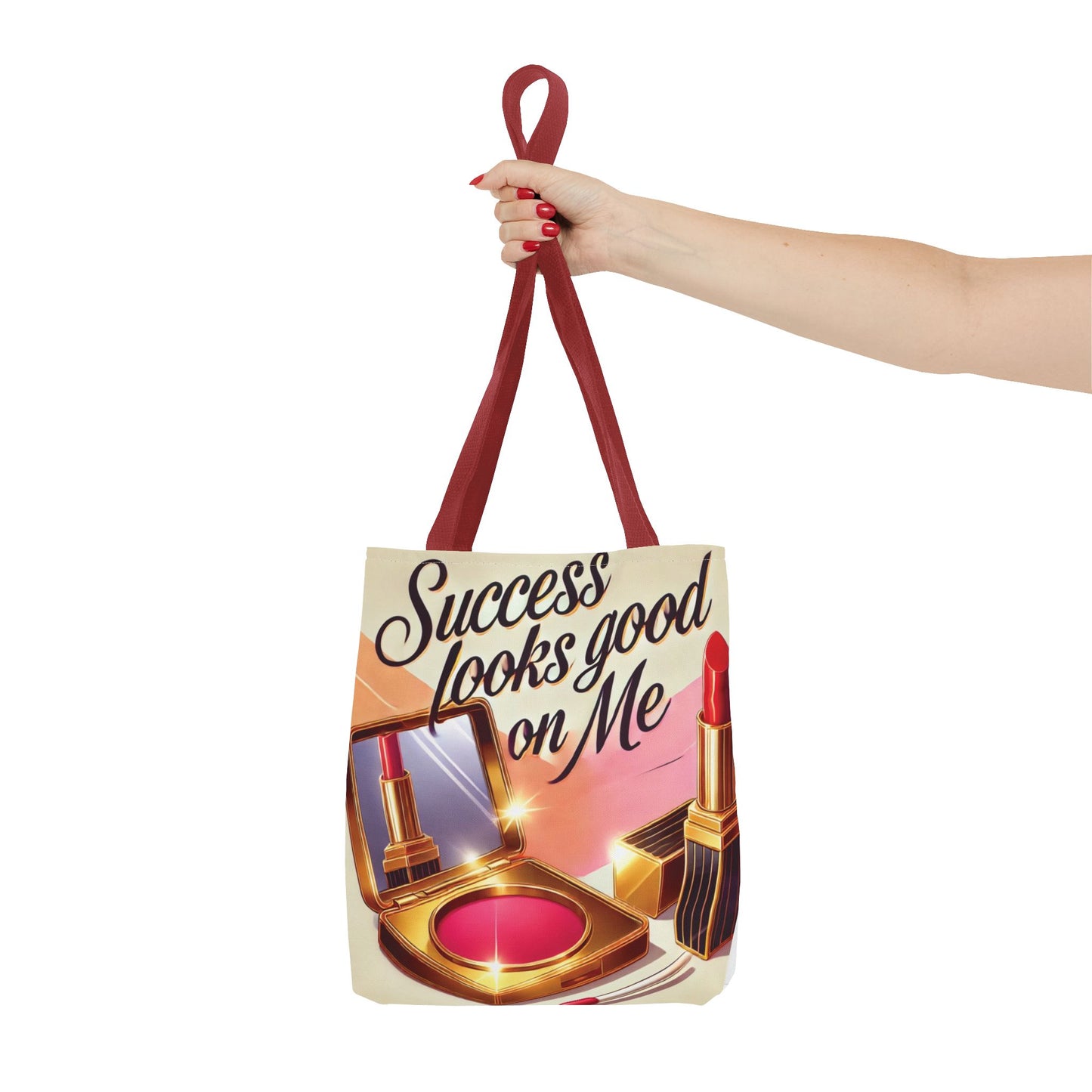 "Success Looks Good On Me" - Tote Bag (AOP)