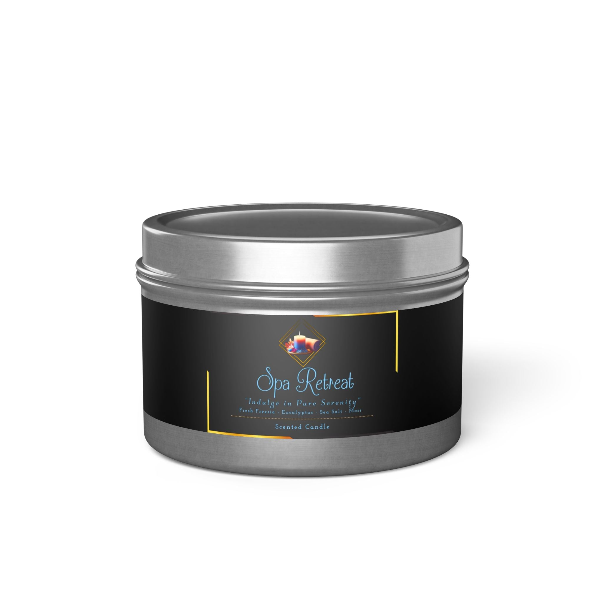 Spa Retreat - Tin Candles