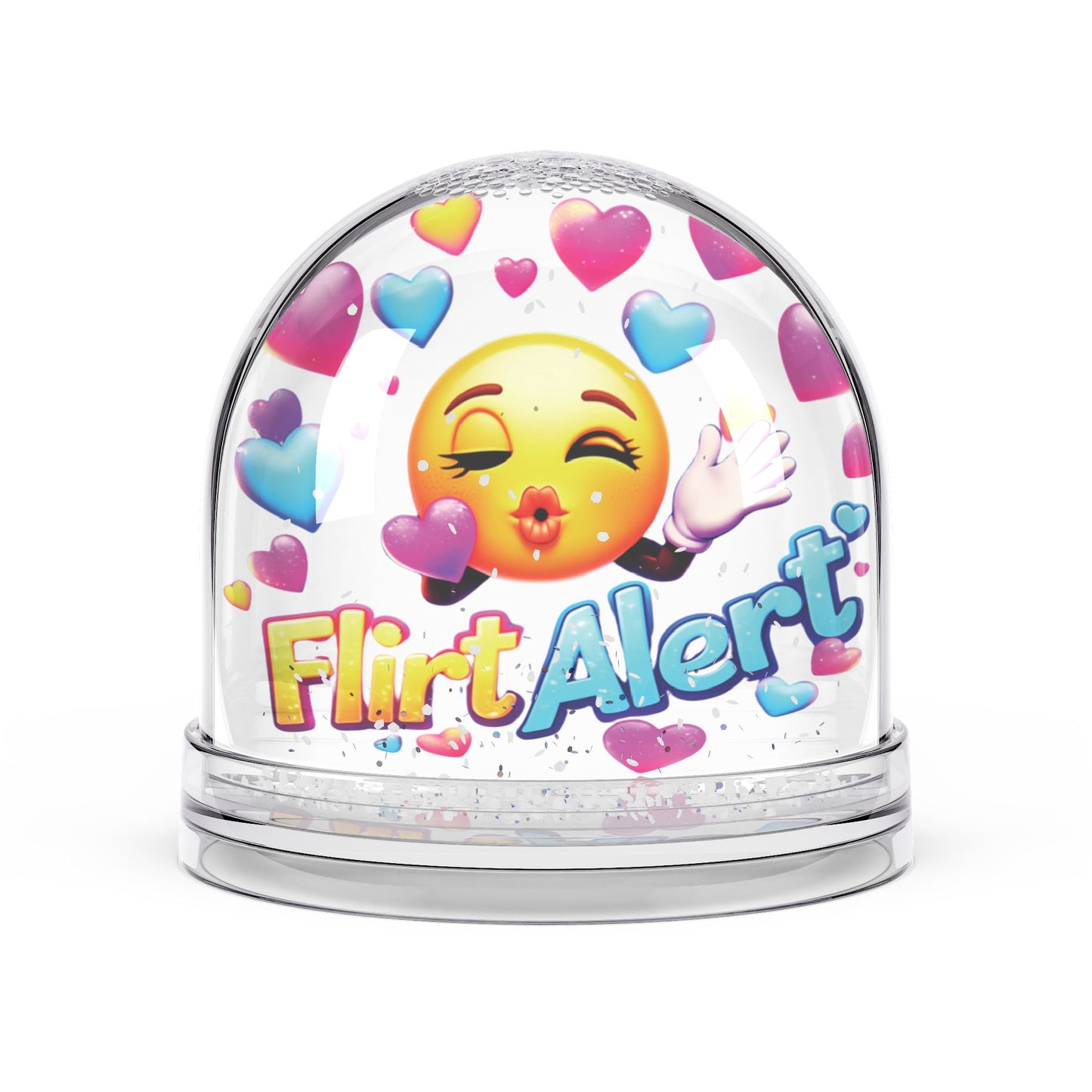Flirt Alert - Love Snow Globe - Creatively Designed Shop
