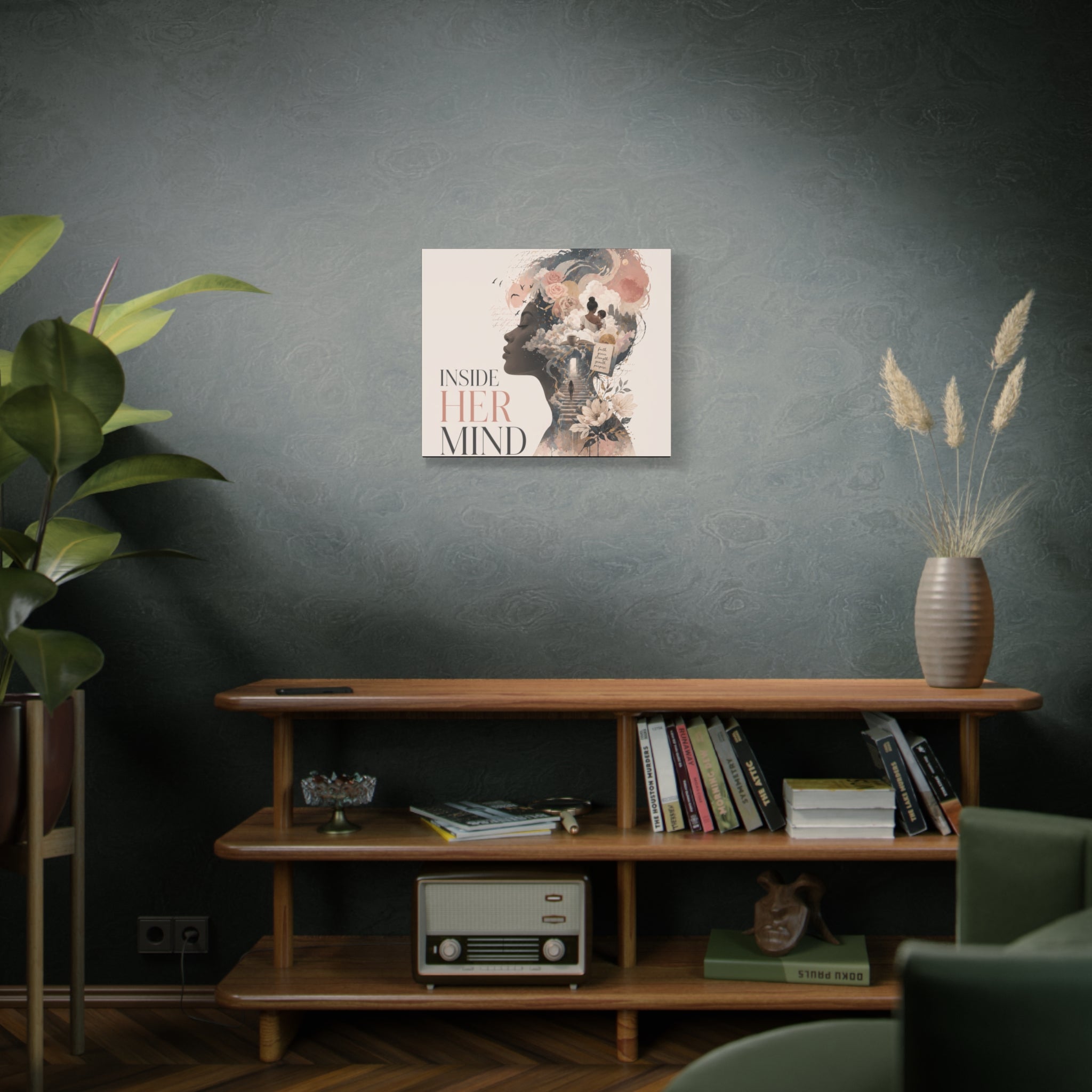 Inside Her Mind - Matte Canvas Wall Art