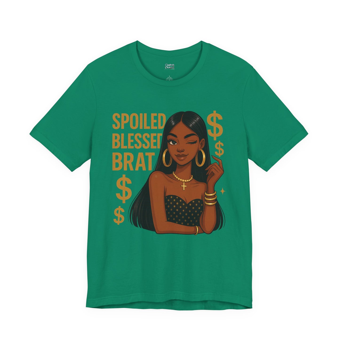 Spoiled, Blessed Brat - Unisex Jersey Short Sleeve Tee