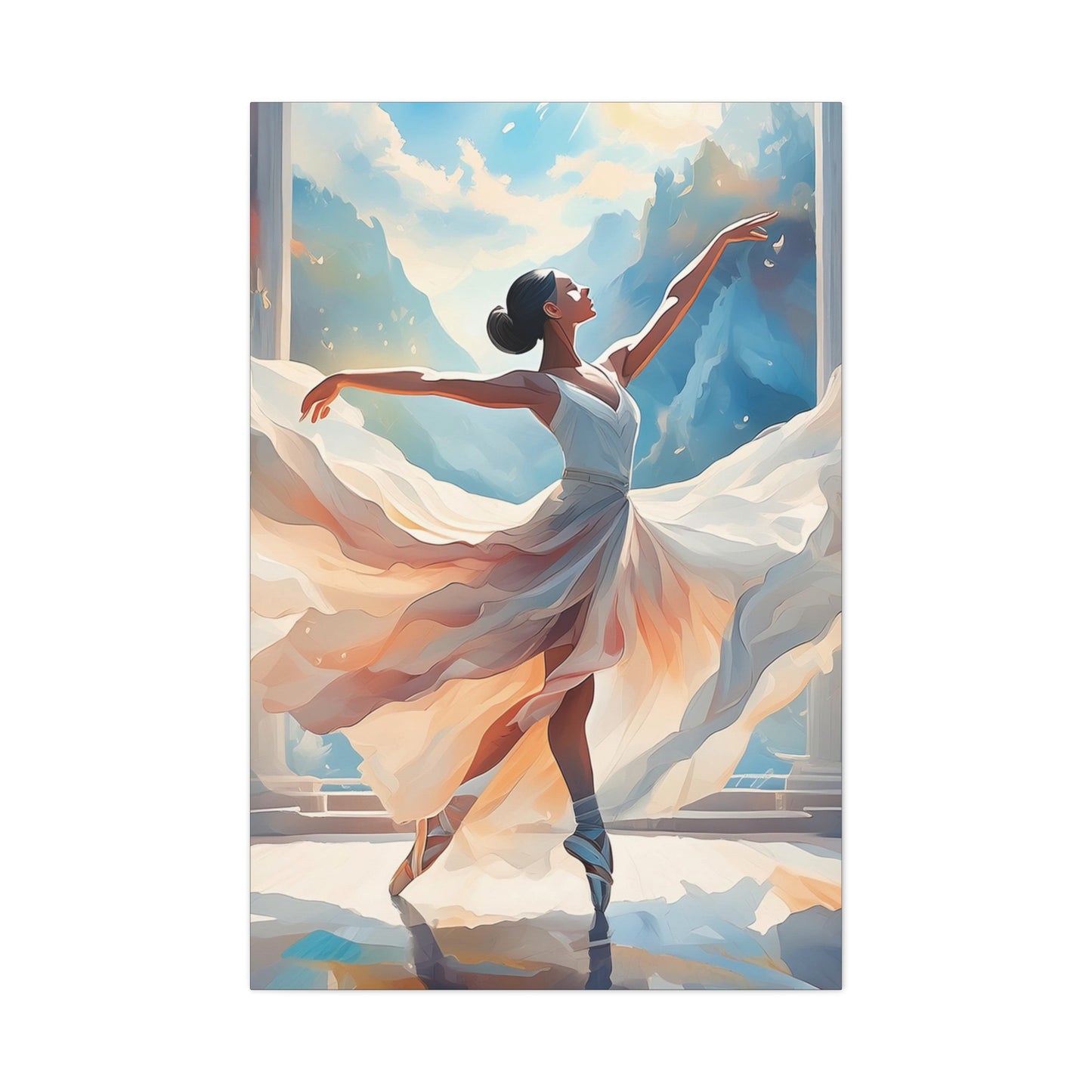 Beautiful Ballerina - Canvas Gallery Wraps