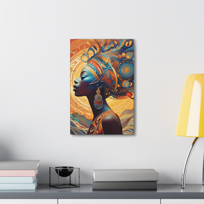 African Beauty - Canvas Gallery Wraps