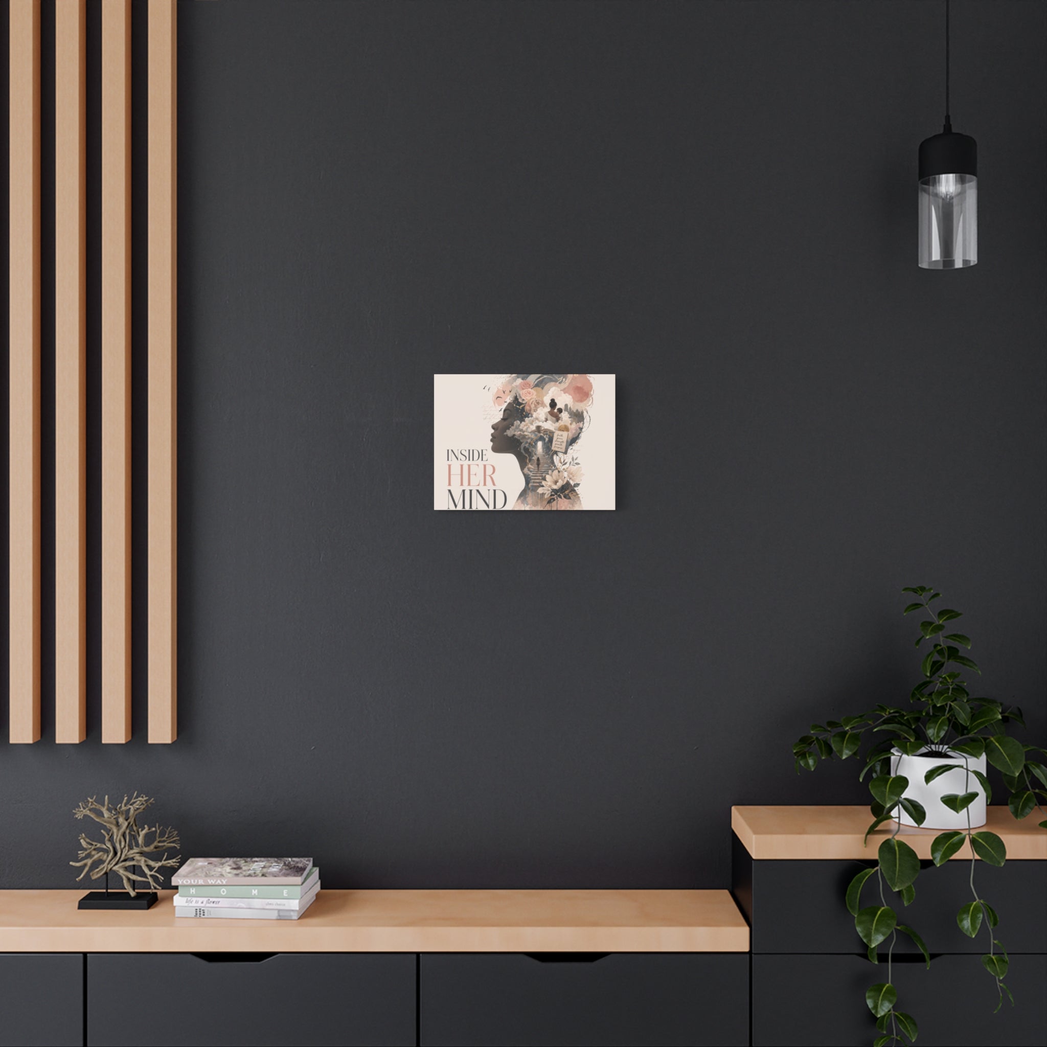 Inside Her Mind - Matte Canvas Wall Art