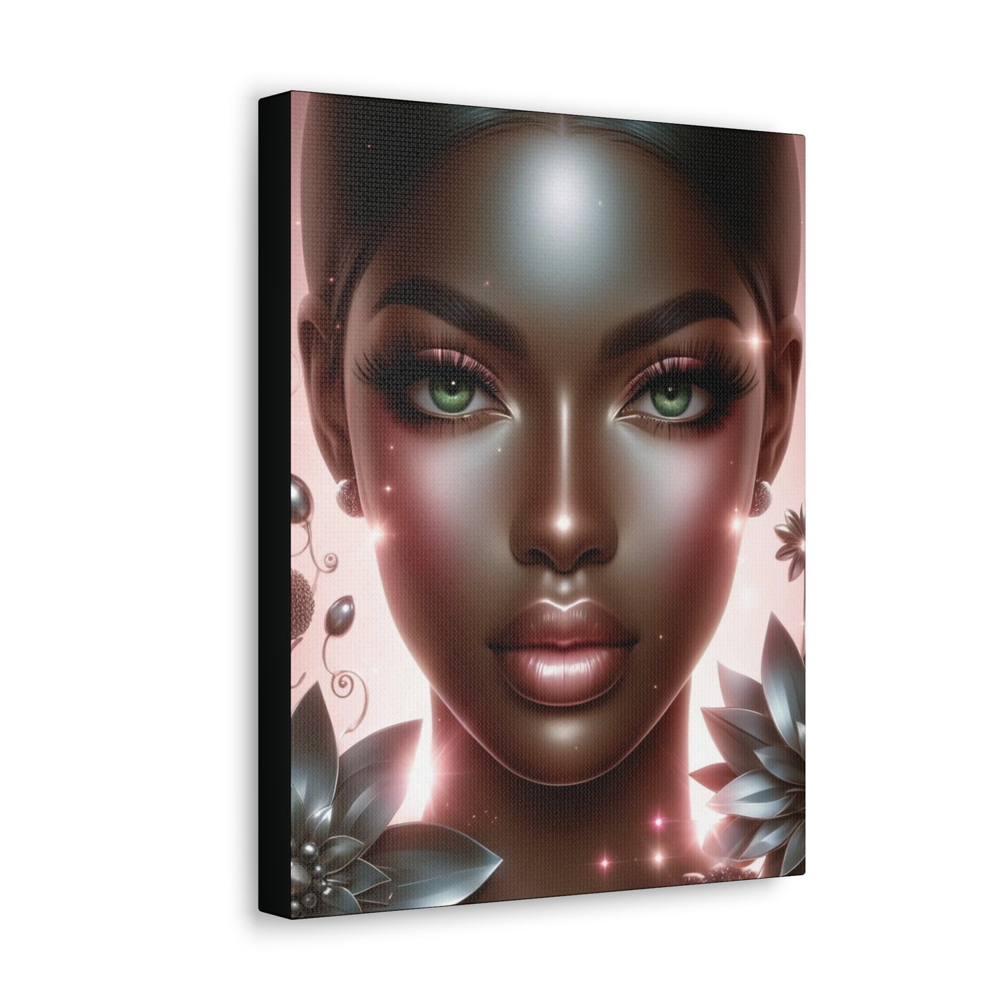 "Gorgeous" Silver - Canvas Gallery Wraps